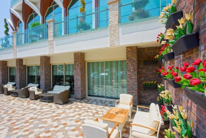 Asia Beach Resort & Spa Hotel Alanya Exterior foto
