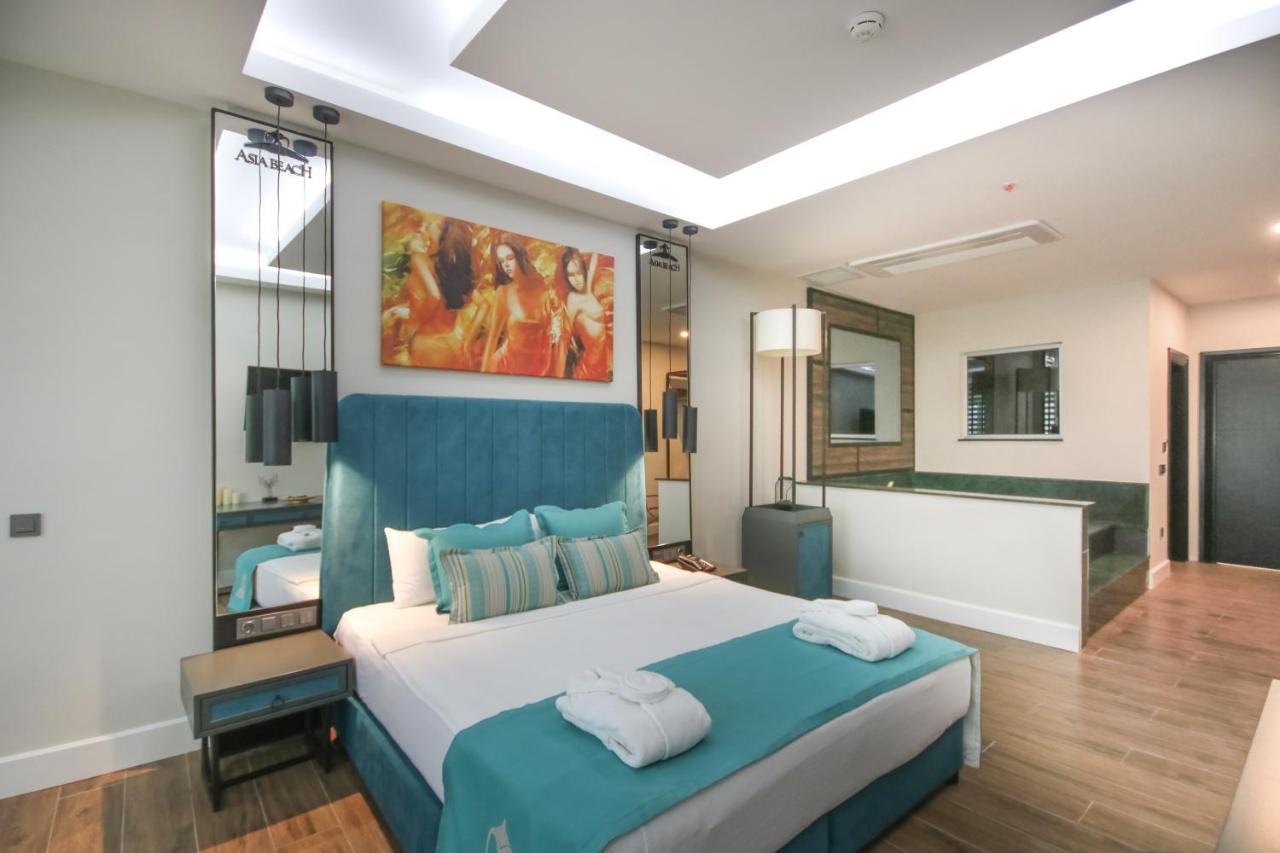 Asia Beach Resort & Spa Hotel Alanya Exterior foto
