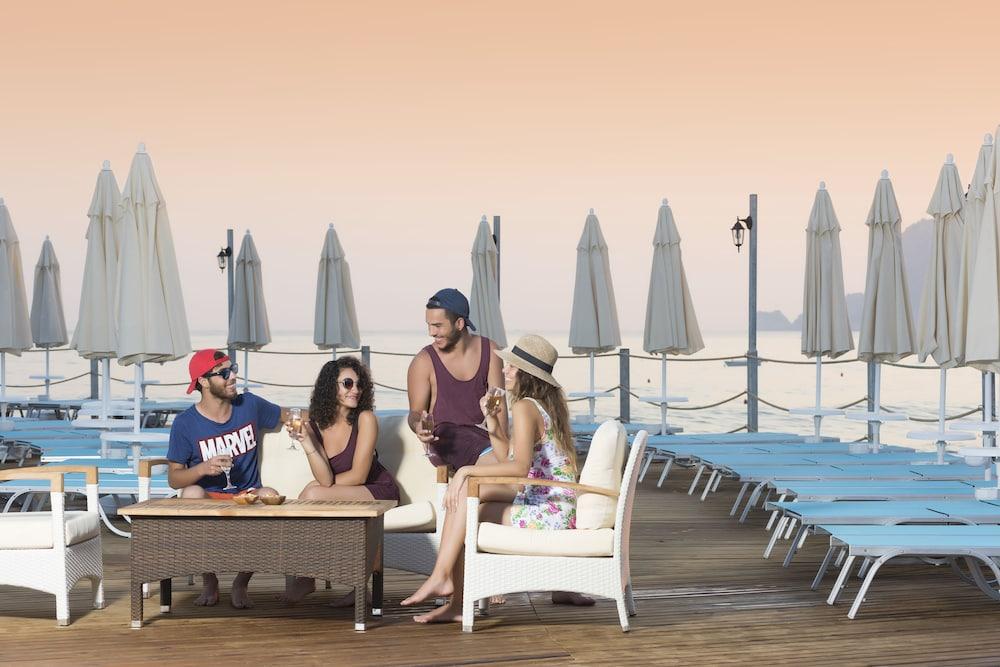 Asia Beach Resort & Spa Hotel Alanya Exterior foto