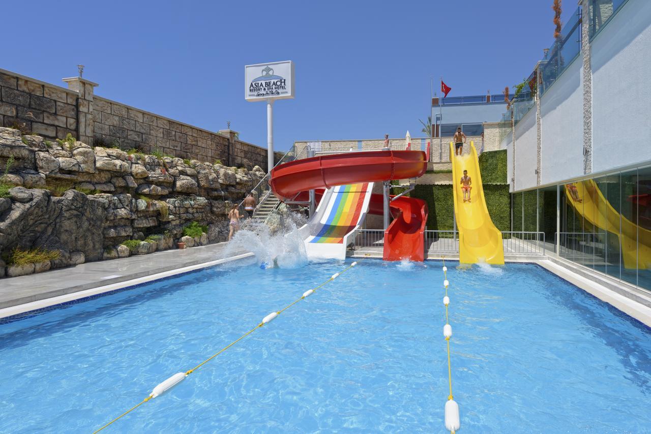 Asia Beach Resort & Spa Hotel Alanya Exterior foto