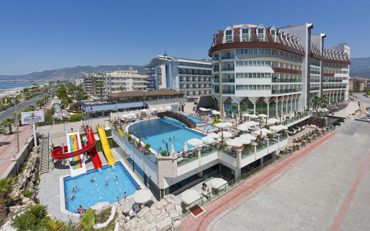Asia Beach Resort & Spa Hotel Alanya Exterior foto