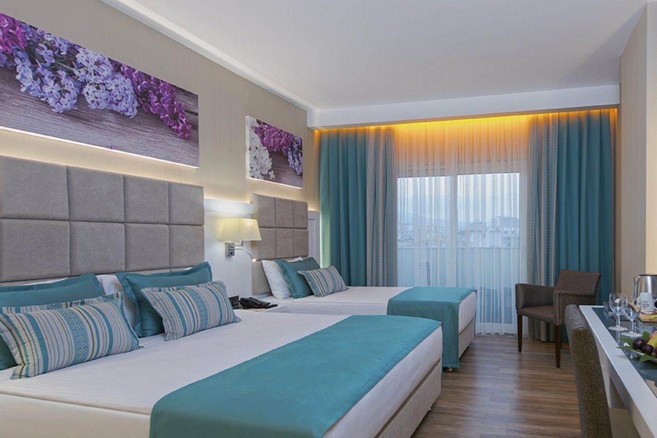 Asia Beach Resort & Spa Hotel Alanya Exterior foto